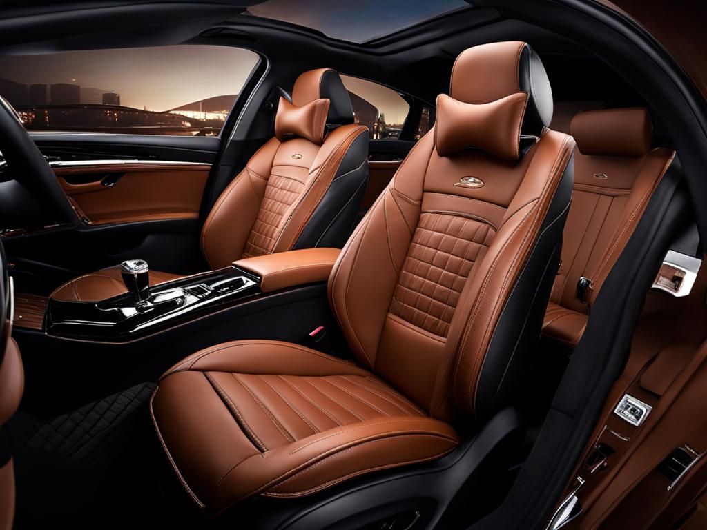 Custom Leather Car Interior