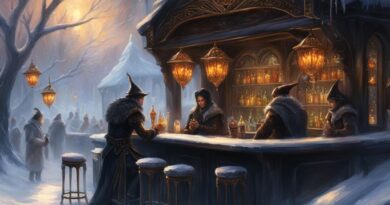 black winter elf bar