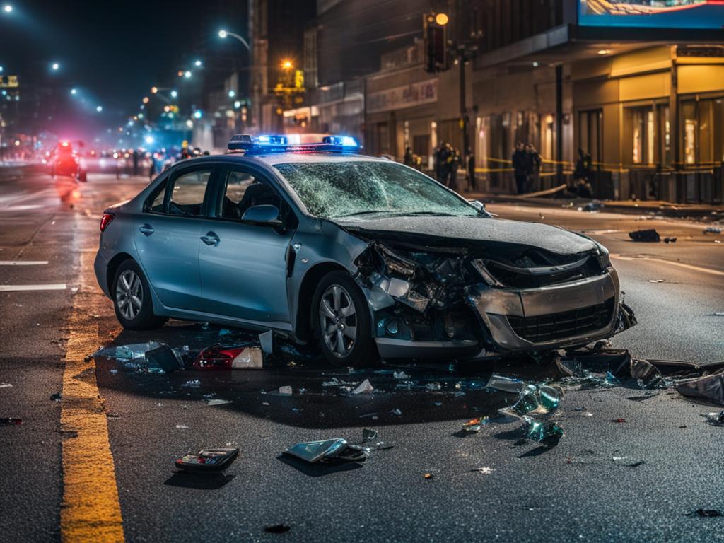 glendale car accident report