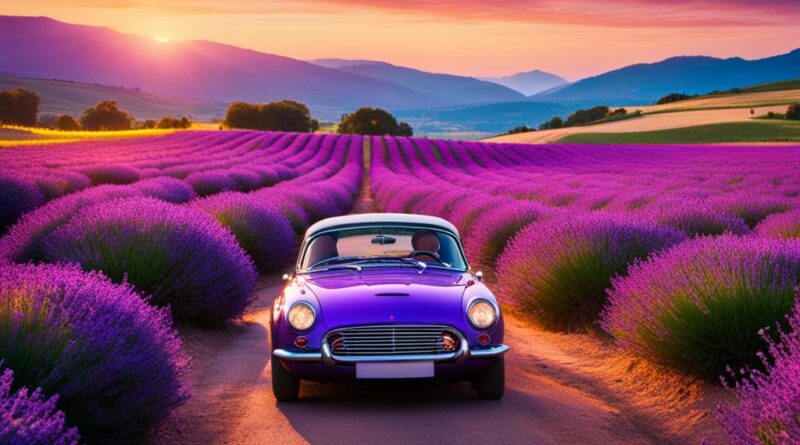 lavender car