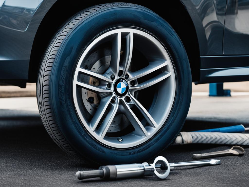 BMW run-flat tire replacement