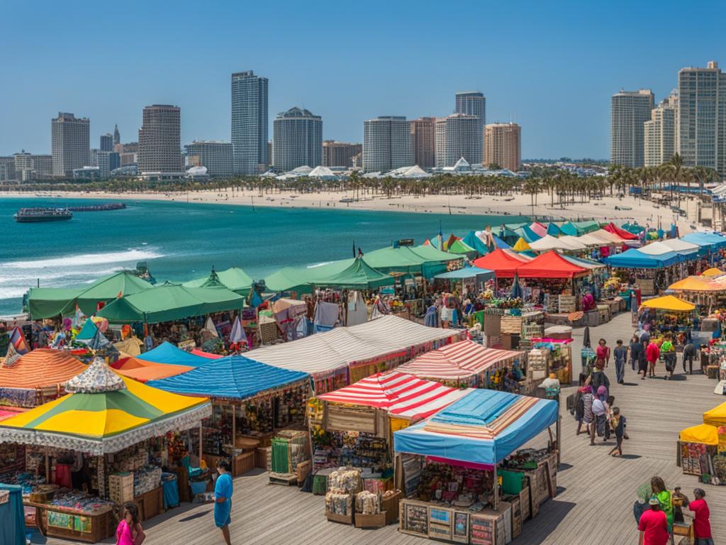 Boardwalk and Downtown Merchant Table Sales
