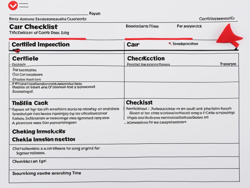 Certified Car Inspection Florida Checklist