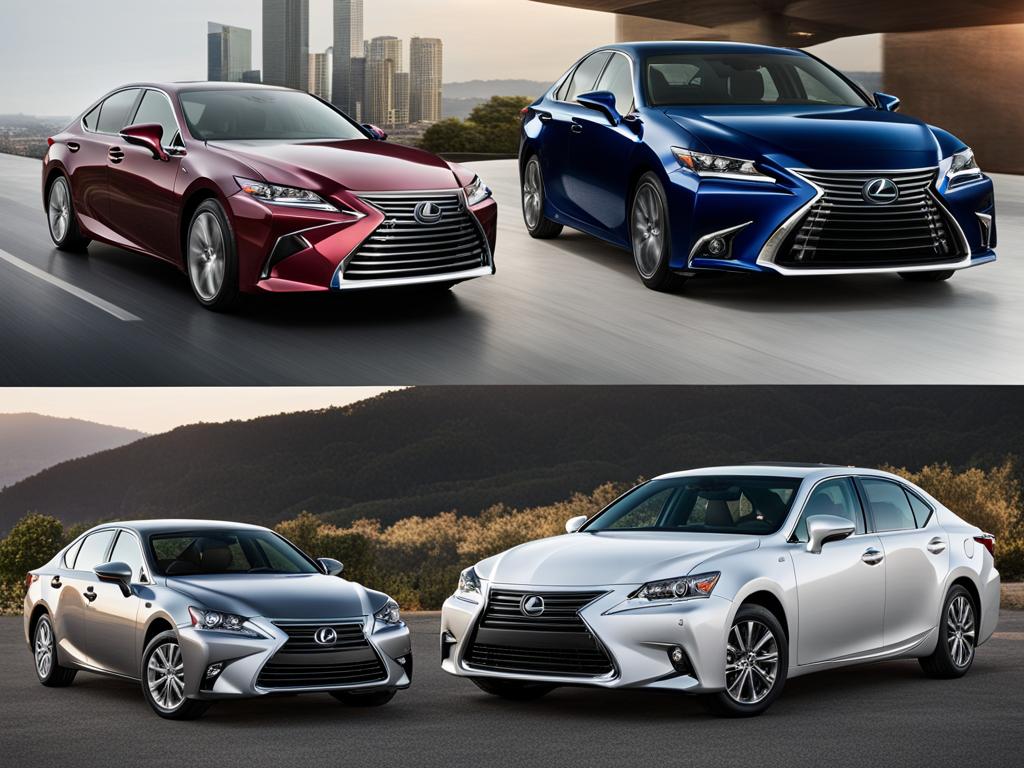 Lexus ES vs IS Luxury Sedan Showdown
