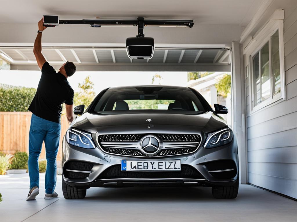 Mercedes garage door opener troubleshooting
