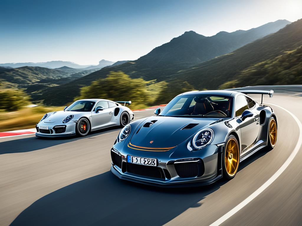 Porsche 911 Turbo S and GT3 RS