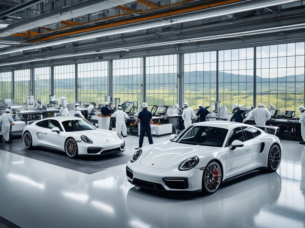 Porsche manufacturing facility