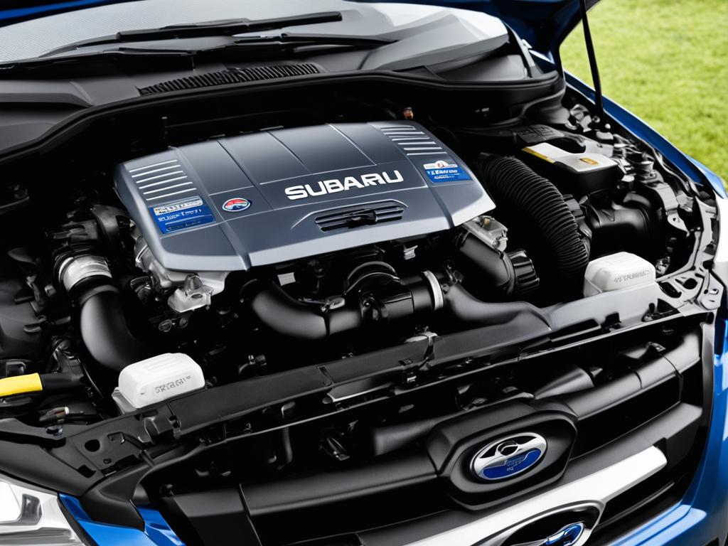 Subaru Forester oil level check