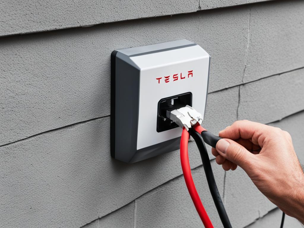 Tesla Wall Connector Installation Process
