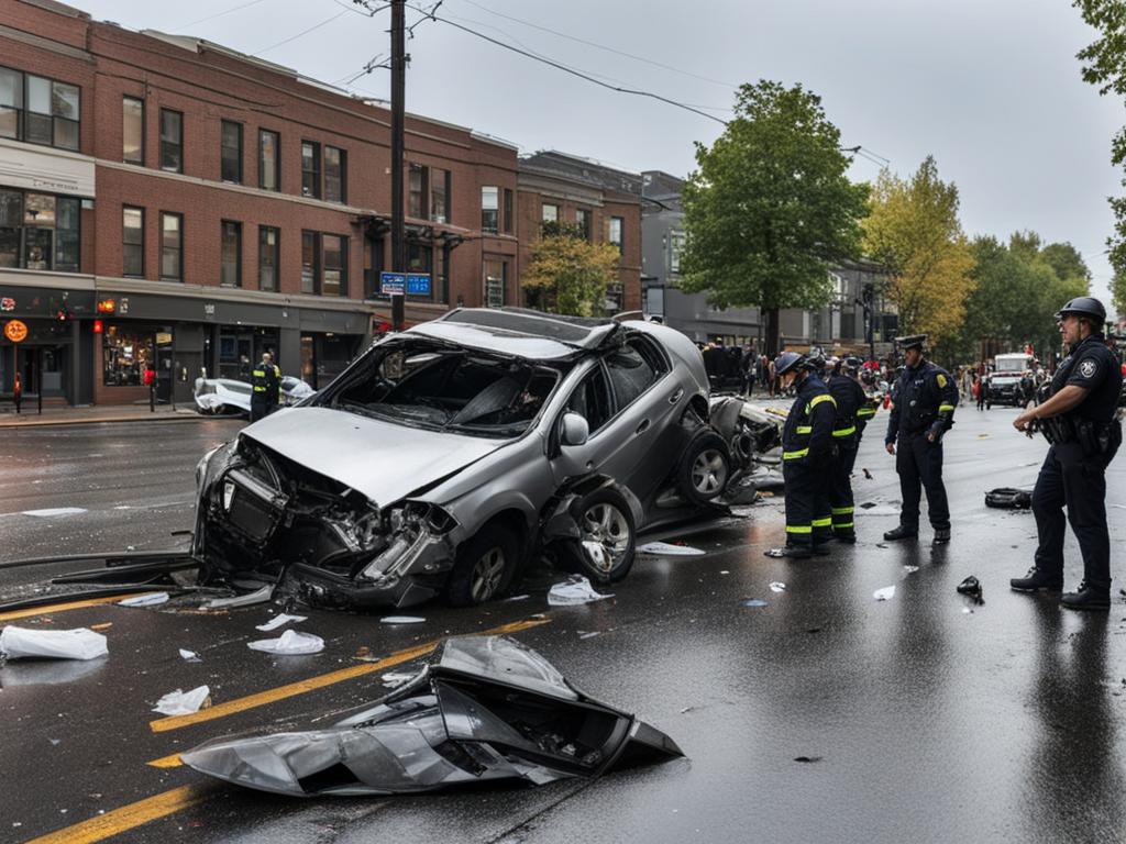 car accident Portland