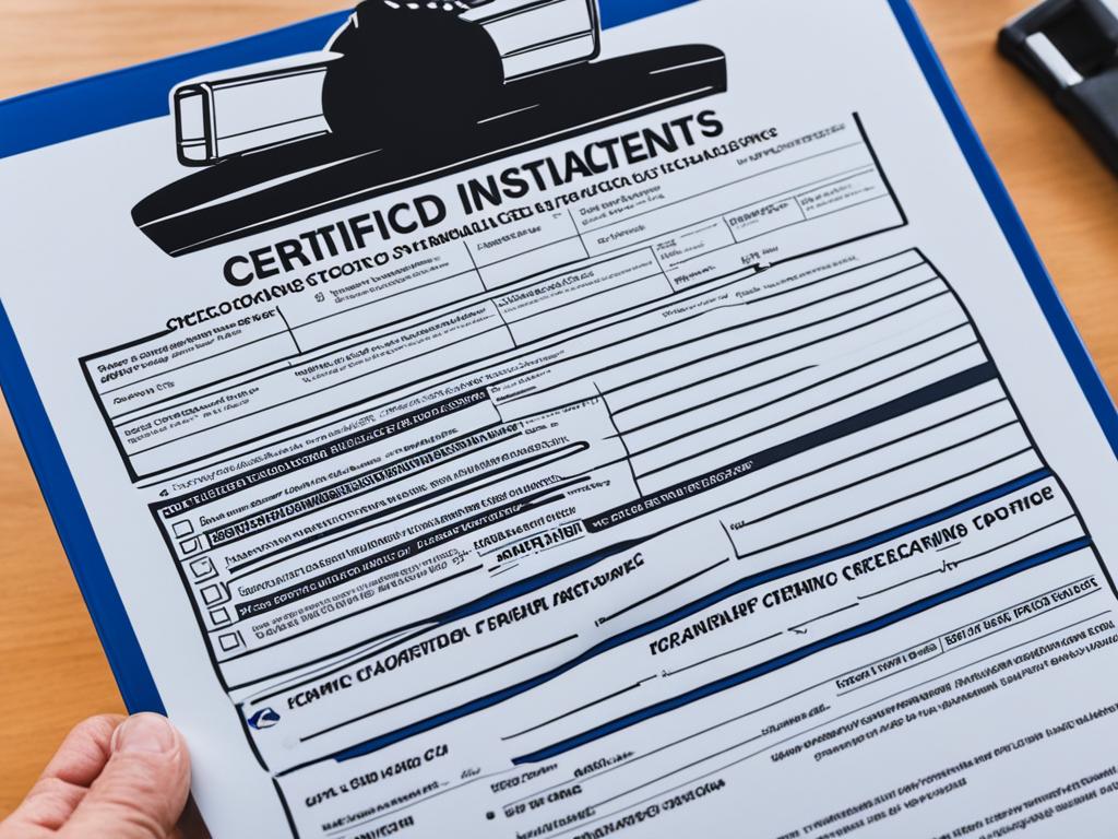 certified installer checklist