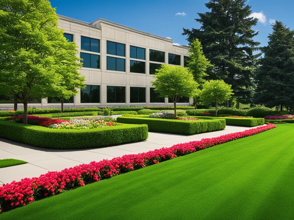 commercial landscaping image
