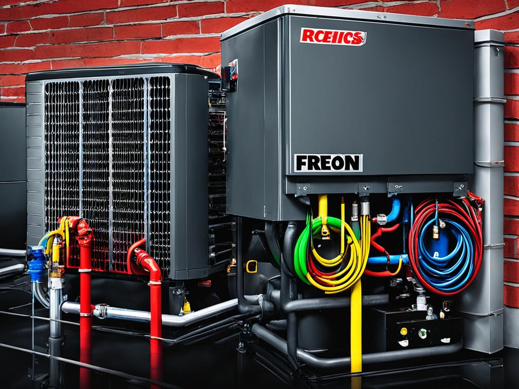 difference between refrigerant and Freon