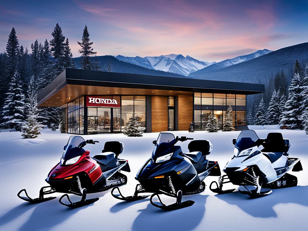 honda snowmobile dealership image