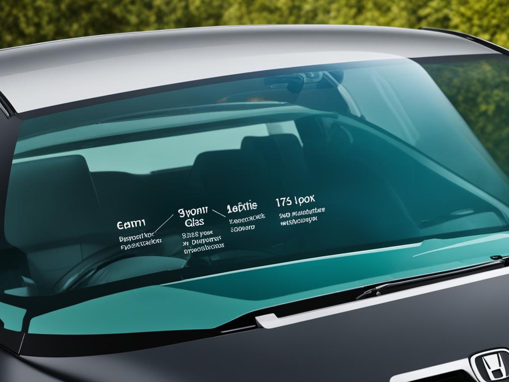 honda windshield replacement options