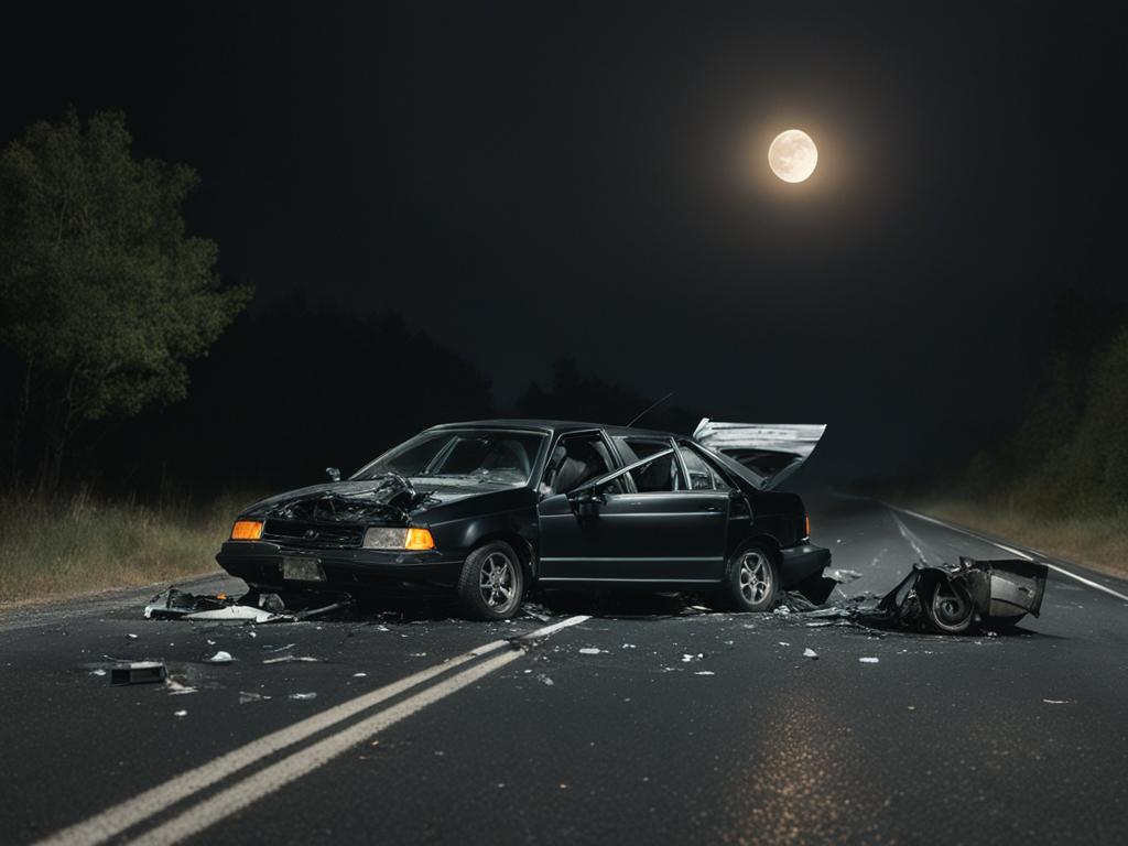 late-night auto accident