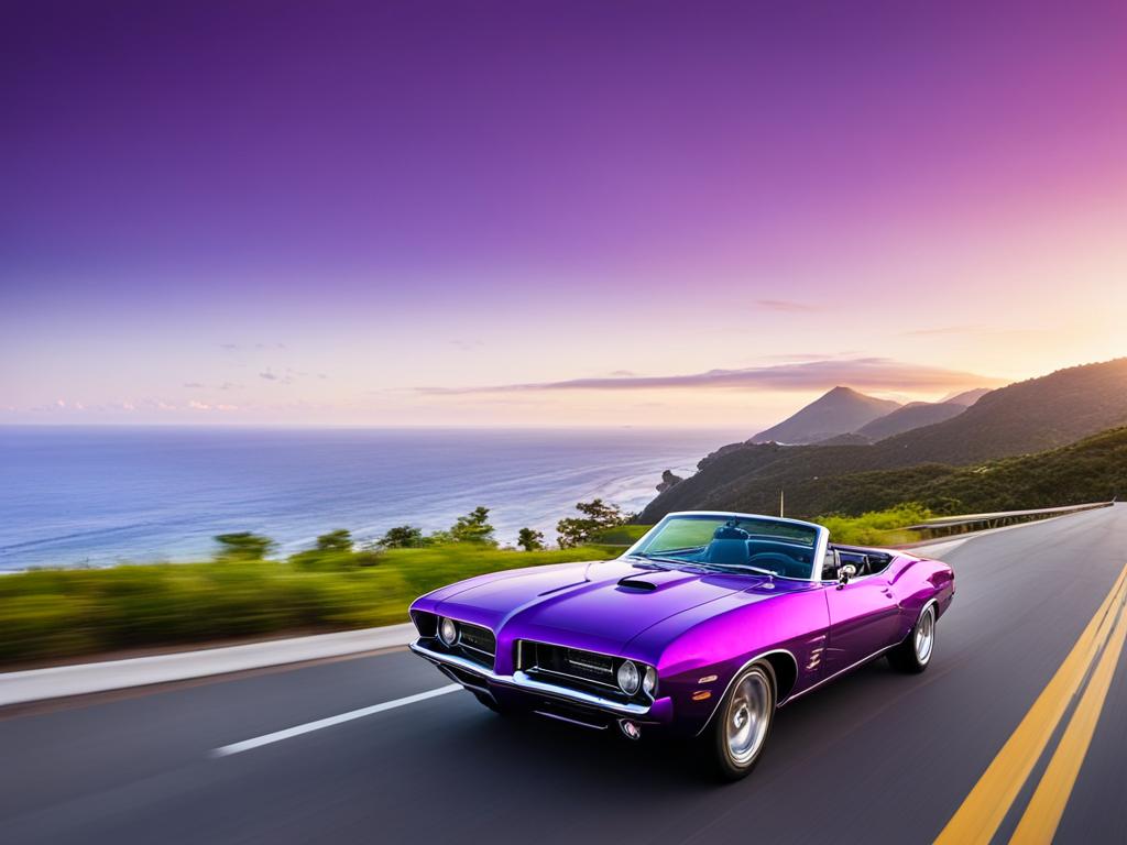 purple car models