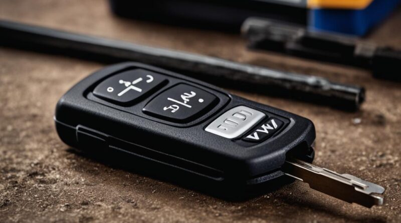 volvo key fob battery replacement