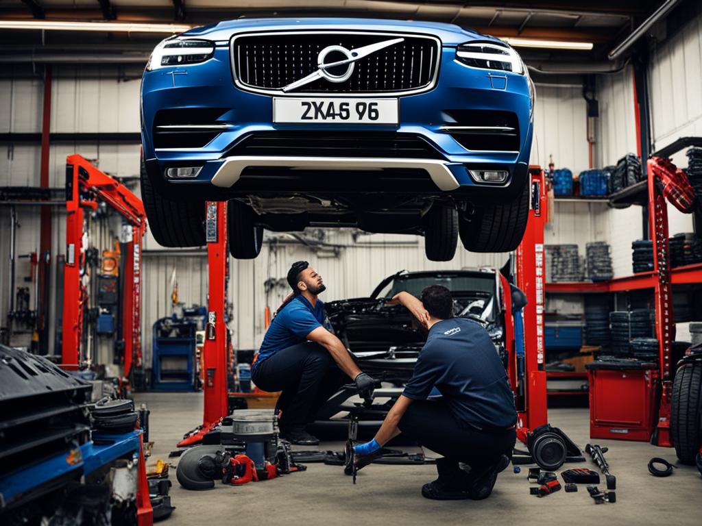 volvo xc90 models with high repair costs