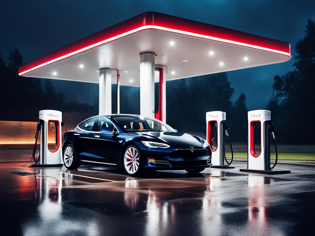 Tesla Supercharger Network