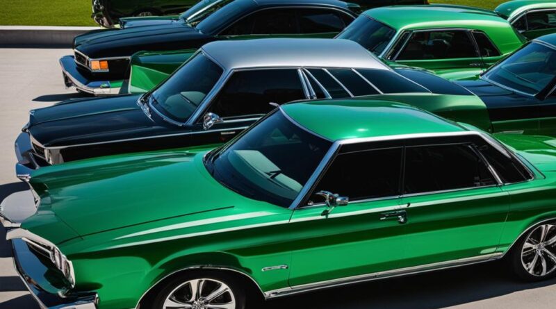 emerald green cars