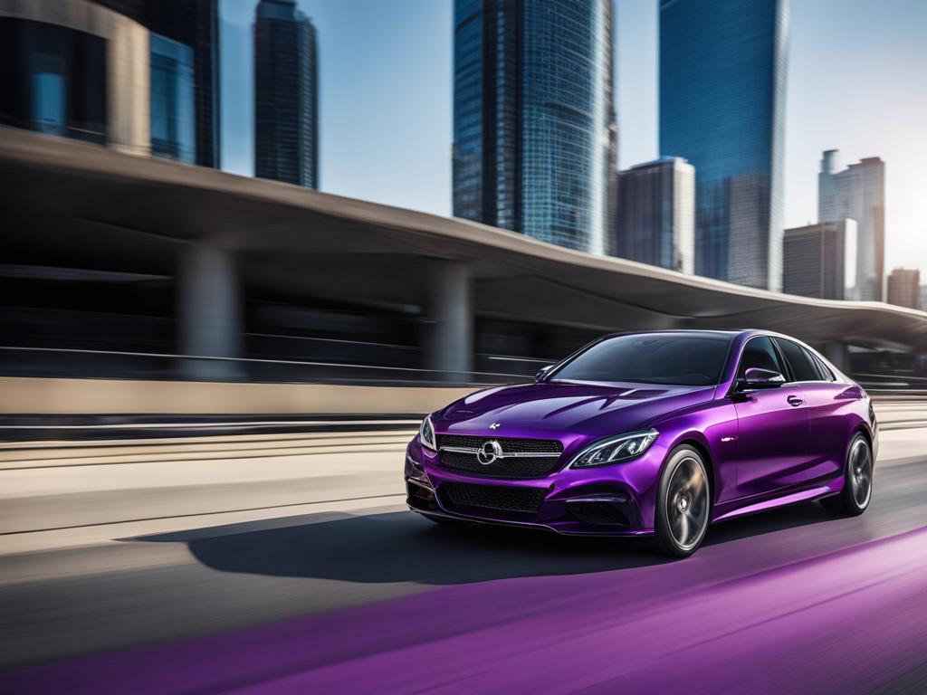 rise of purple car wraps