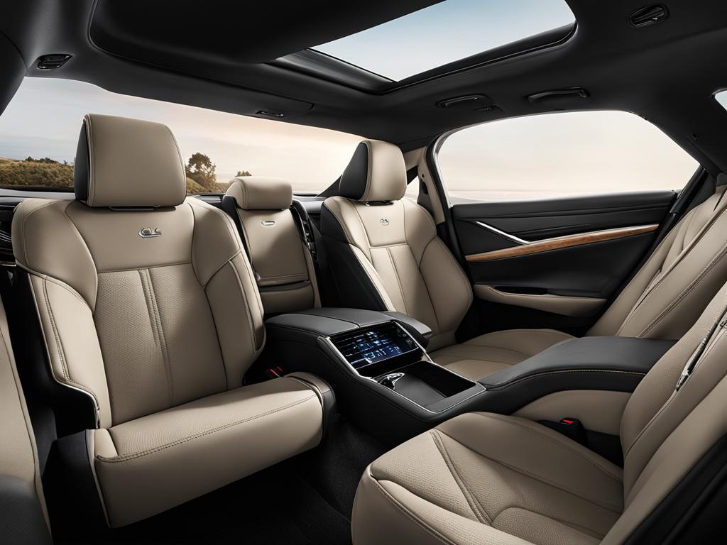 spacious interior of 2023 Lexus RX 350